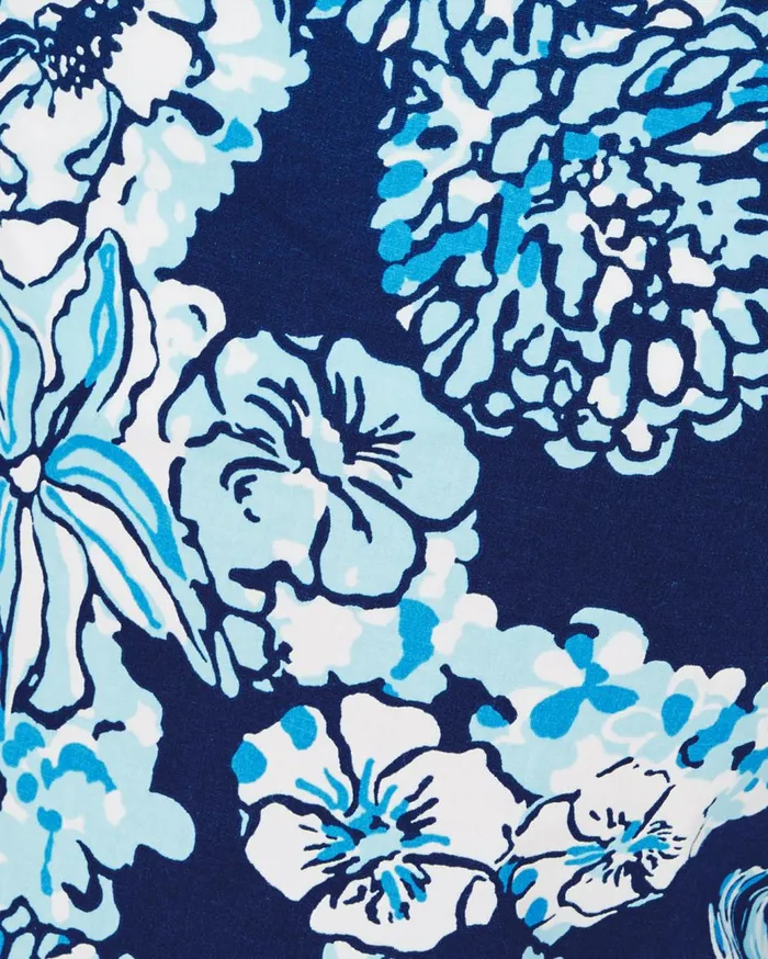 Women Lilly Pulitzer Bottoms 5034 Callahan Stretch Short Low Tide Navy Bouquet All Day Women Lilly Pulitzer Bottoms 5034 Callahan Stretch Short Low Tide Navy Bouquet All Day