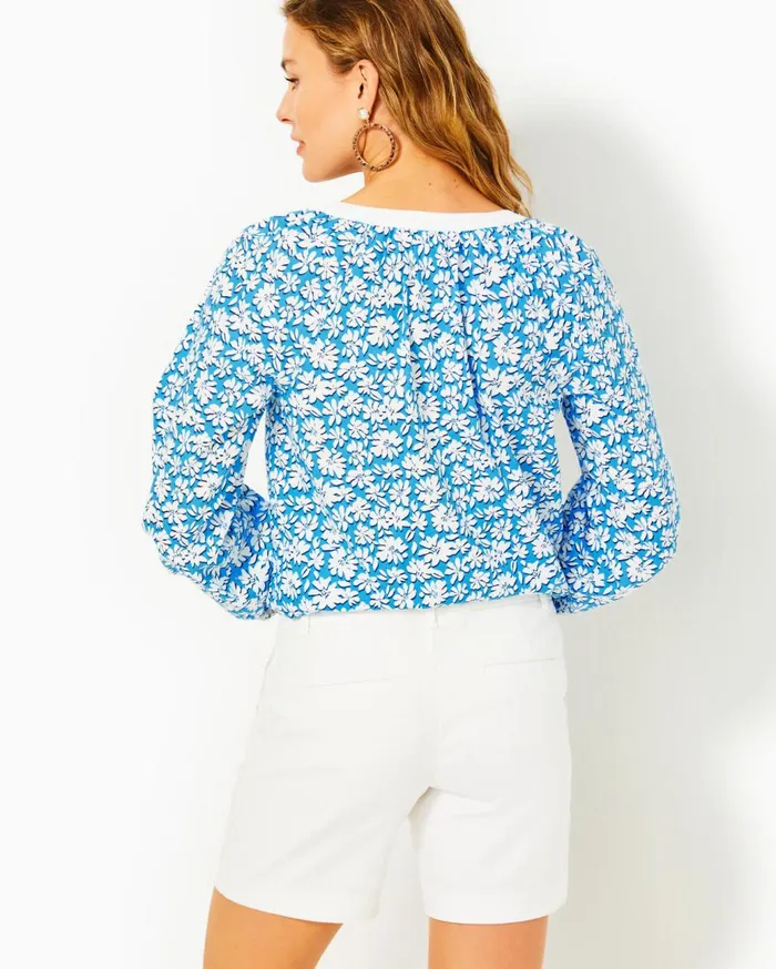 Women Lilly Pulitzer Bottoms 7034 Shara MidRise Stretch Short Resort White Women Lilly Pulitzer Bottoms 7034 Shara MidRise Stretch Short Resort White