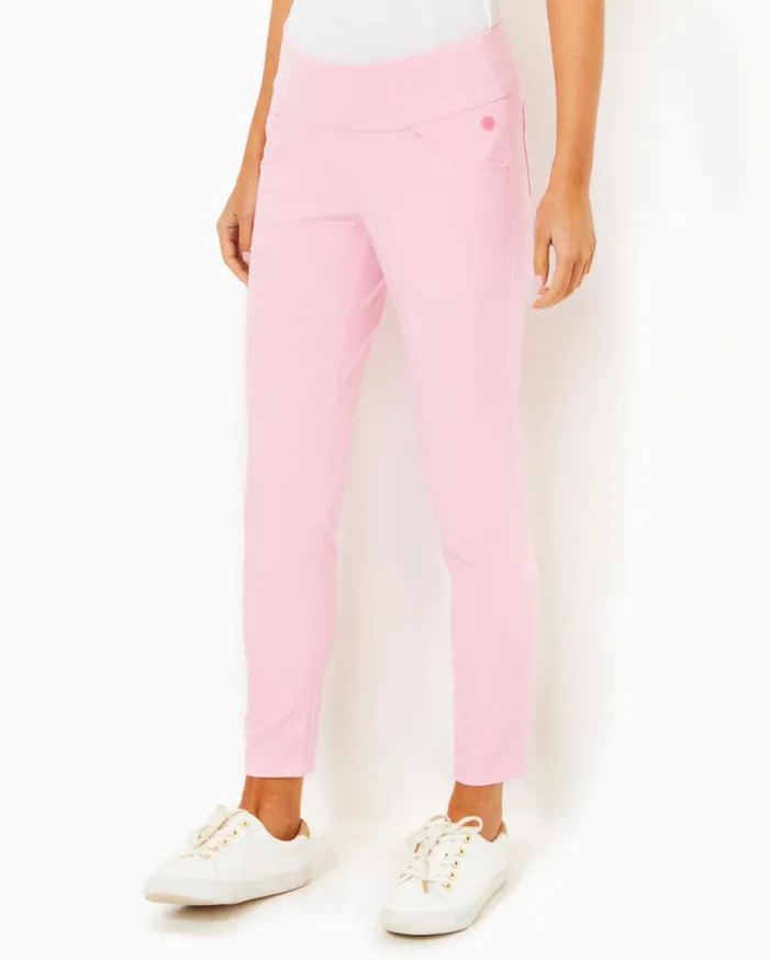 Women Lilly Pulitzer Bottoms UPF 50 Luxletic 28 Conch Shell Pink Women Lilly Pulitzer Bottoms UPF 50 Luxletic 28 Conch Shell Pink