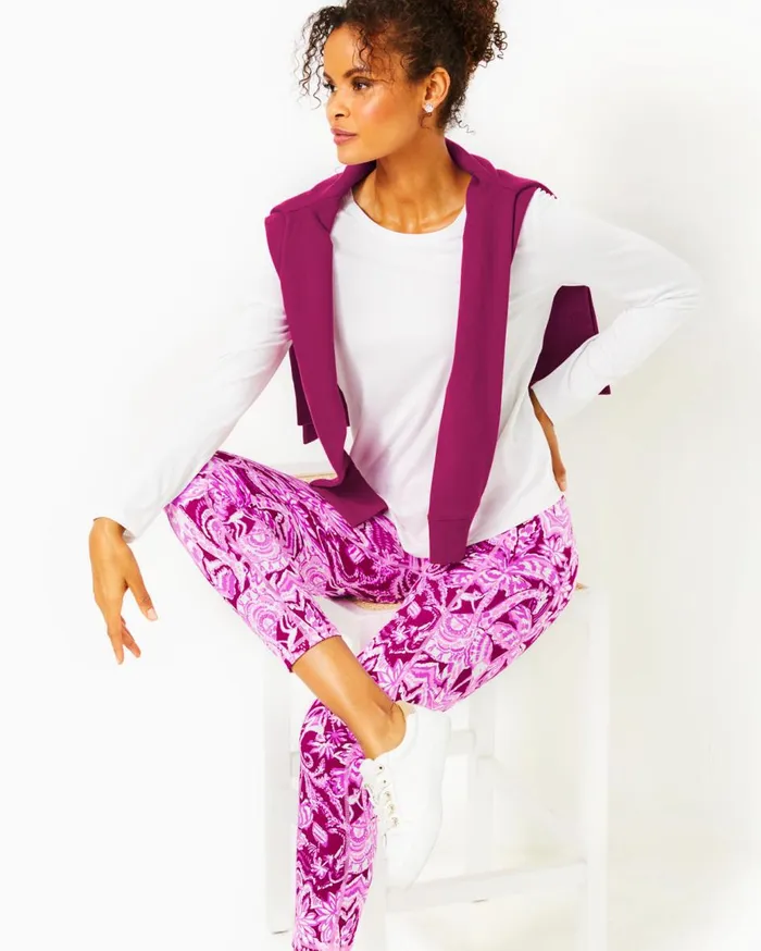 Women Lilly Pulitzer Bottoms UPF 50 Luxletic 28 Low Tide Navy Life Of The Party Golf Women Lilly Pulitzer Bottoms UPF 50 Luxletic 28 Low Tide Navy Life Of The Party Golf