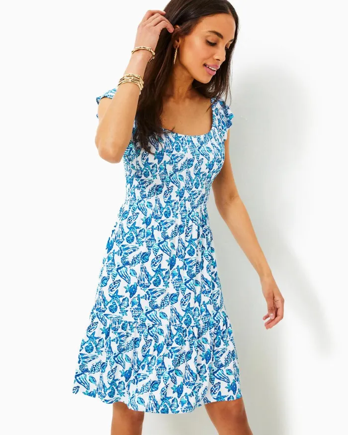 Women Lilly Pulitzer Dresses Amrita Cotton Shirtdress Resort White Pb Anniversary Toile Women Lilly Pulitzer Dresses Amrita Cotton Shirtdress Resort White Pb Anniversary Toile