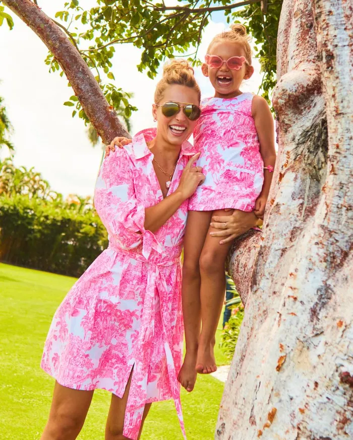 Women Lilly Pulitzer Dresses Amrita Cotton Shirtdress Resort White Pb Anniversary Toile Women Lilly Pulitzer Dresses Amrita Cotton Shirtdress Resort White Pb Anniversary Toile