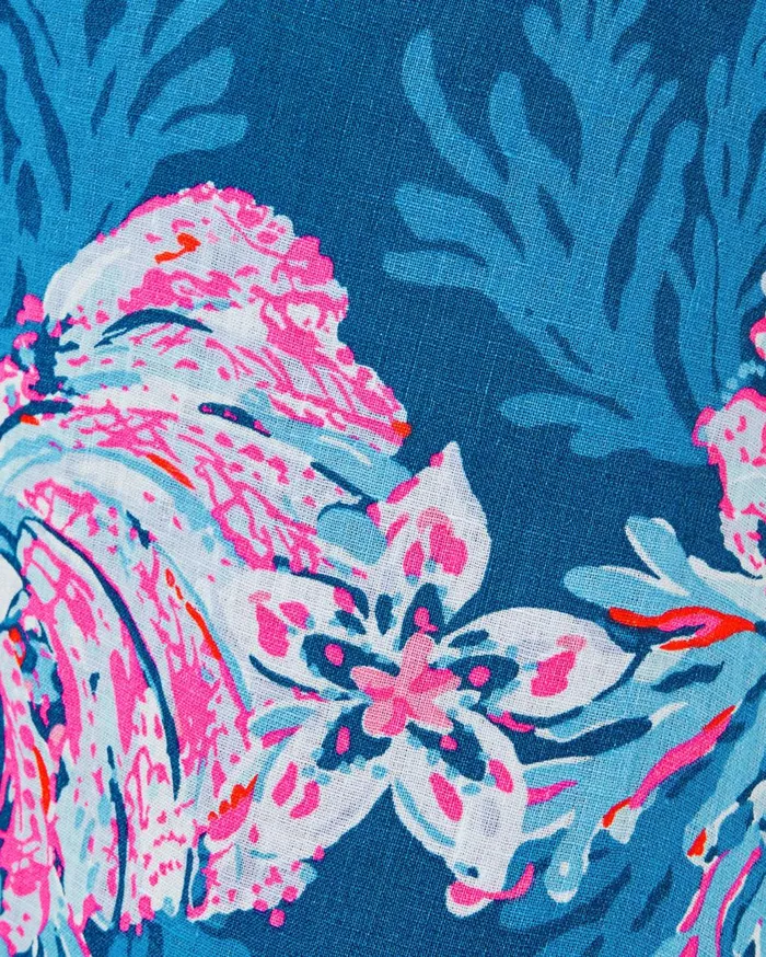 Women Lilly Pulitzer Dresses Bayleigh Midi Dress Conch Shell Pink Rumor Has It Women Lilly Pulitzer Dresses Bayleigh Midi Dress Conch Shell Pink Rumor Has It