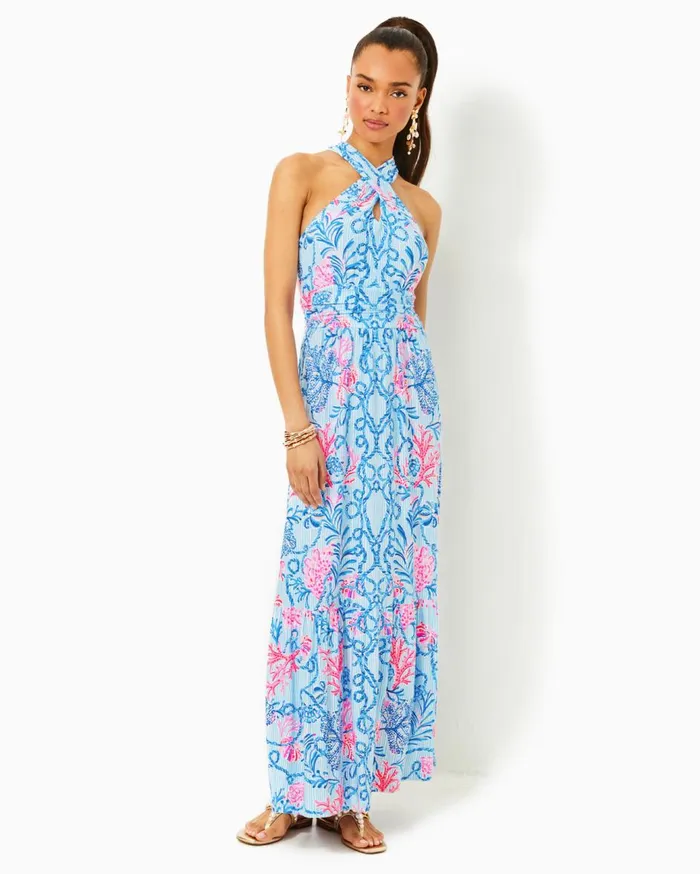 Women Lilly Pulitzer Dresses Bayleigh Midi Dress Conch Shell Pink Rumor Has It Women Lilly Pulitzer Dresses Bayleigh Midi Dress Conch Shell Pink Rumor Has It