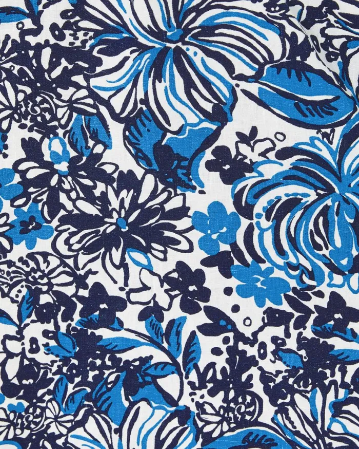 Women Lilly Pulitzer Dresses Mylie Linen Midi Dress Low Tide Navy Pandarama Women Lilly Pulitzer Dresses Mylie Linen Midi Dress Low Tide Navy Pandarama