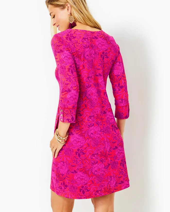 Women Lilly Pulitzer Dresses UPF 50 Solia ChillyLilly Dress Amaryllis Red Secret Hideaway Women Lilly Pulitzer Dresses UPF 50 Solia ChillyLilly Dress Amaryllis Red Secret Hideaway