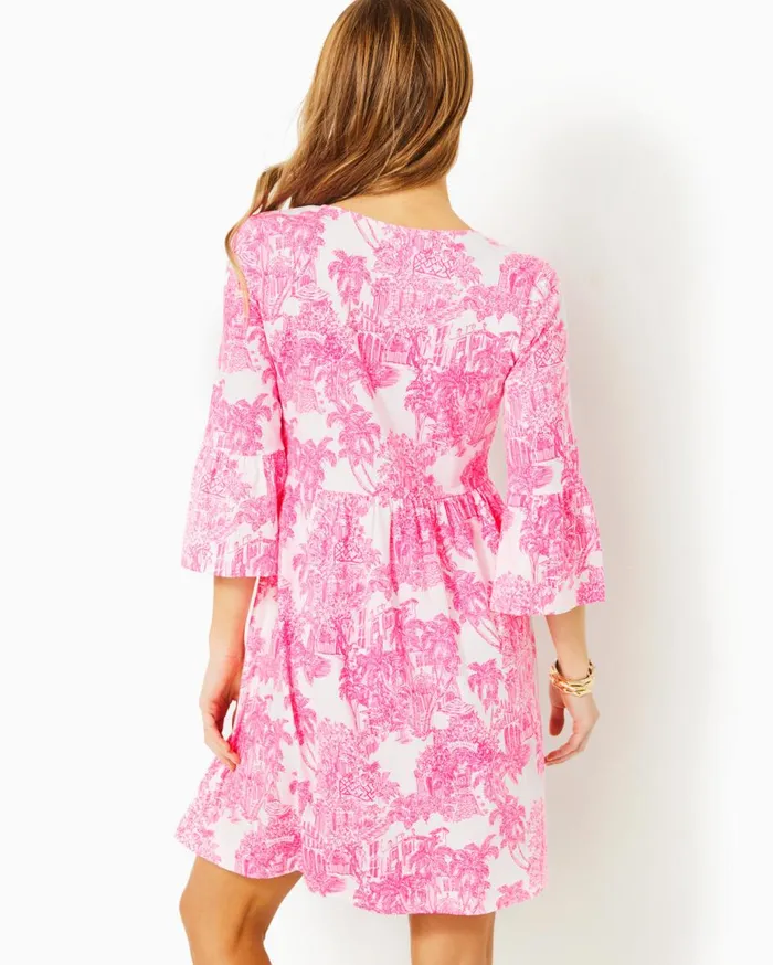 Women Lilly Pulitzer Dresses UPF 50 Solia ChillyLilly Dress Amaryllis Red Secret Hideaway Women Lilly Pulitzer Dresses UPF 50 Solia ChillyLilly Dress Amaryllis Red Secret Hideaway