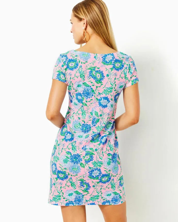 Women Lilly Pulitzer Dresses UPF 50 Sophiletta Dress Lunar Blue A Lil Nauti Engineered Knit Dress Women Lilly Pulitzer Dresses UPF 50 Sophiletta Dress Lunar Blue A Lil Nauti Engineered Knit Dress