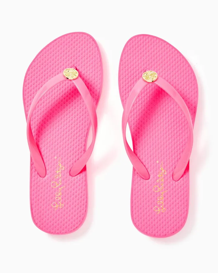 Women Lilly Pulitzer Shoes Pool Flip Flop Roxie Pink Women Lilly Pulitzer Shoes Pool Flip Flop Roxie Pink