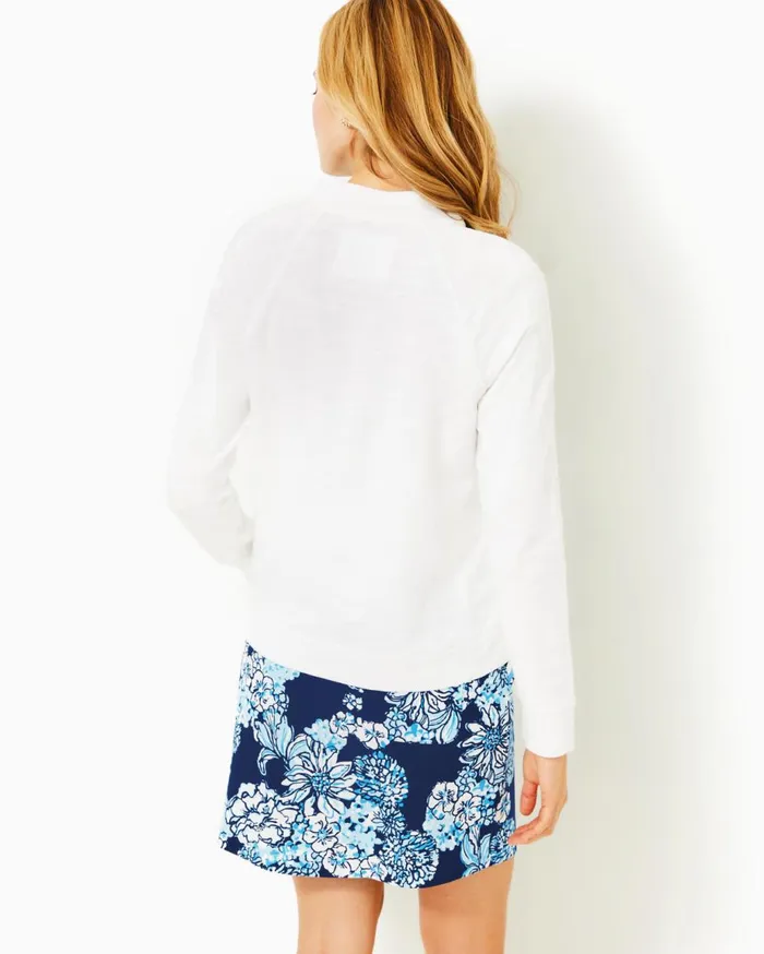 Women Lilly Pulitzer Tops Luxletic Ashlee HalfZip Pullover Low Tide Navy Women Lilly Pulitzer Tops Luxletic Ashlee HalfZip Pullover Low Tide Navy