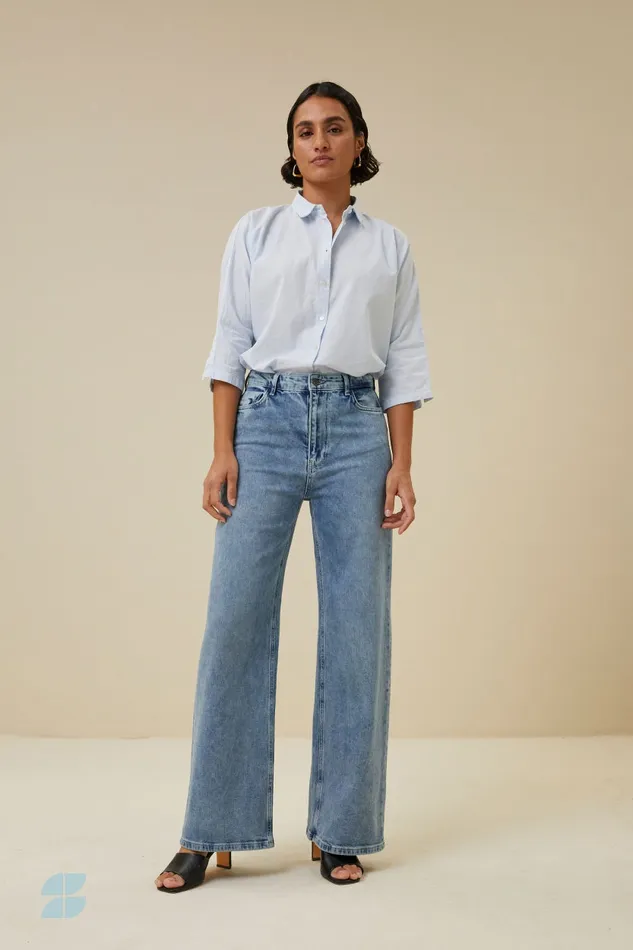 Women Lina Pant Nrx Denim Bybar Trousers