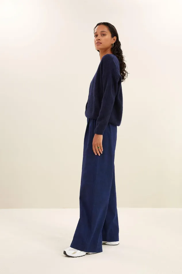 Women Liv Cardigan Midnight Bybar Cardigans