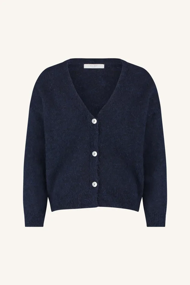 Women Liv Cardigan Midnight Bybar Cardigans