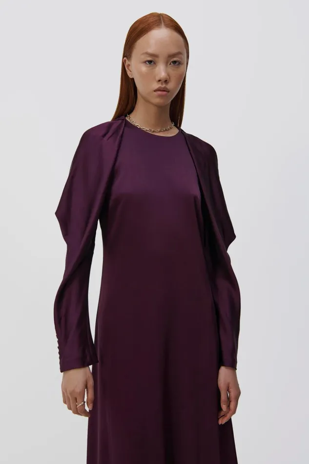 Women Lovisa Gown Plum Jonathan Simkhai Dresses and Jumpsuits
