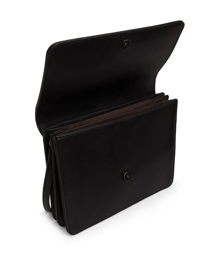 Women Lysa Vegan Crossbody Bag 8211 Vintage Black Matt and Nat Crossbody Women Lysa Vegan Crossbody Bag 8211 Vintage Black Matt and Nat Crossbody