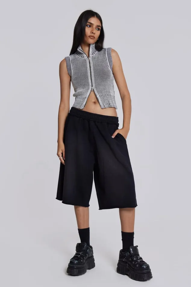 Women Maddox Sleeveless Knitted Top Jaded London Knitwear