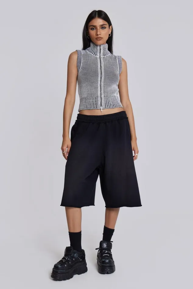 Women Maddox Sleeveless Knitted Top Jaded London Knitwear