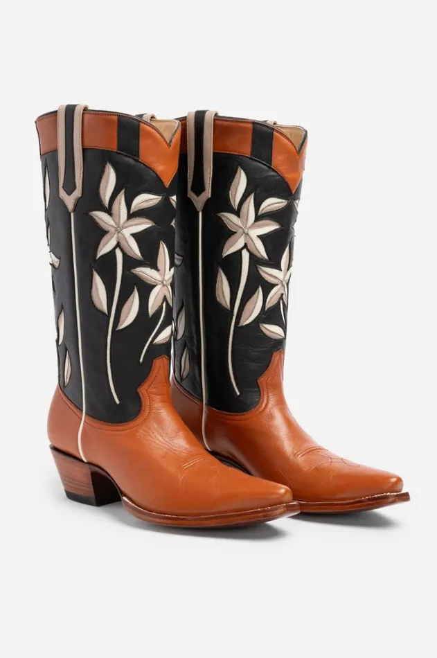 Women MALIBU GARDEN COWBOY BOOT Multi Johnny Was Shoes Women MALIBU GARDEN COWBOY BOOT Multi Johnny Was Shoes