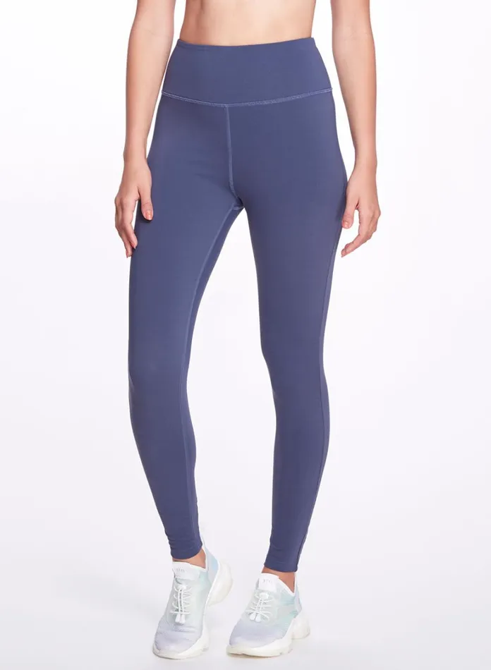 Women Marchesa Marchesa Active Navy Blue High Waisted Legging Navy