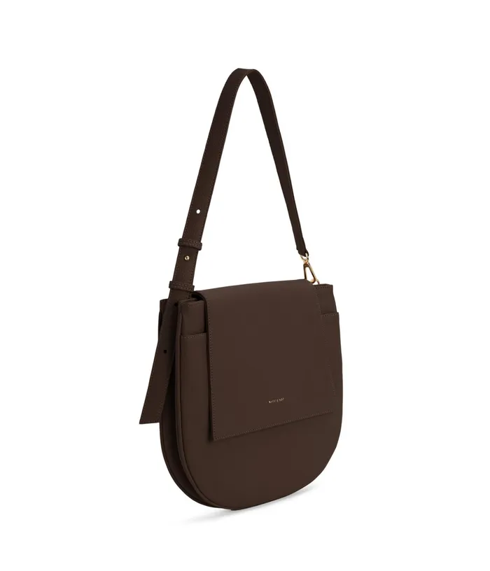 Women Match Vegan Shoulder Bag 8211 Purity Chocolate Matt and Nat Shoulder Bags