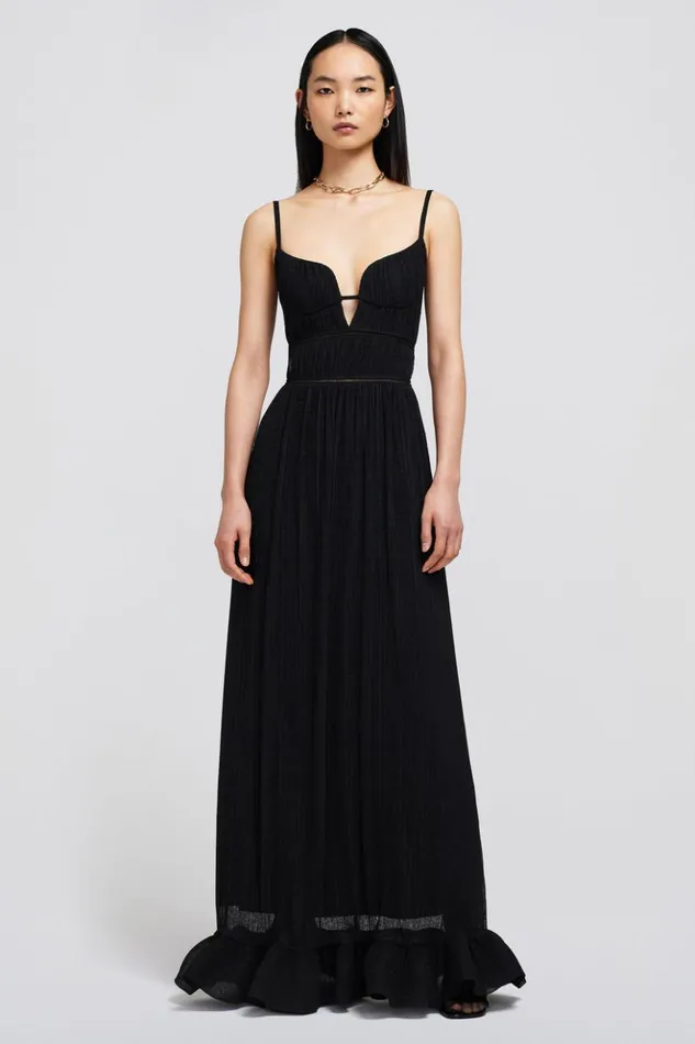 Women Maude Gown Black Jonathan Simkhai Dresses and Jumpsuits