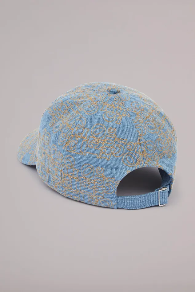 WomenMen Fiorucci Hats Embroidered Logo Cap Blue WomenMen Fiorucci Hats Embroidered Logo Cap Blue