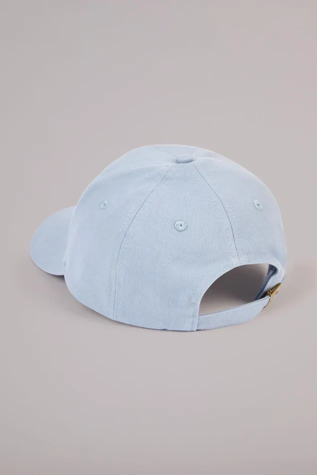 WomenMen Fiorucci Hats Embroidered Logo Cap Blue WomenMen Fiorucci Hats Embroidered Logo Cap Blue