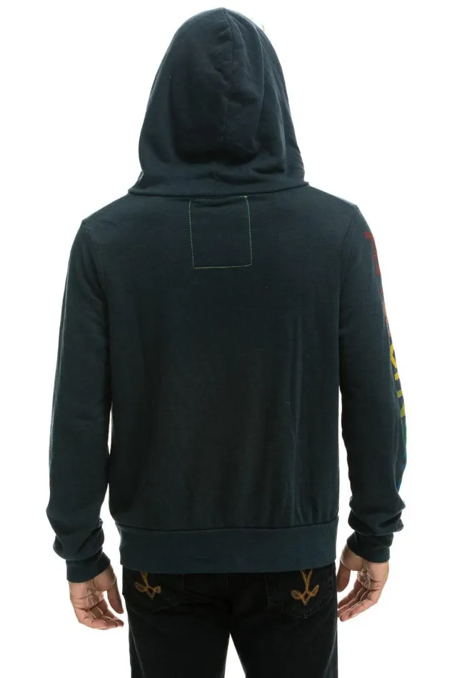 WomenMen Hoodies Aviator Nation Hamptons Hoodie 8211 Charcoal