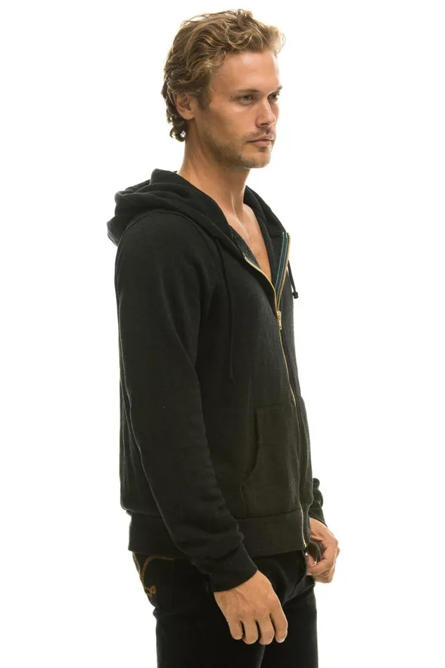 WomenMen Hoodies Aviator Nation Locals Only Hoodie 8211 Black