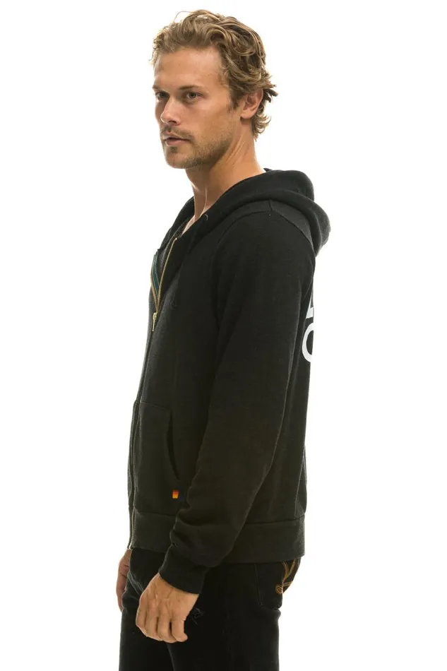 WomenMen Hoodies Aviator Nation Locals Only Hoodie 8211 Black