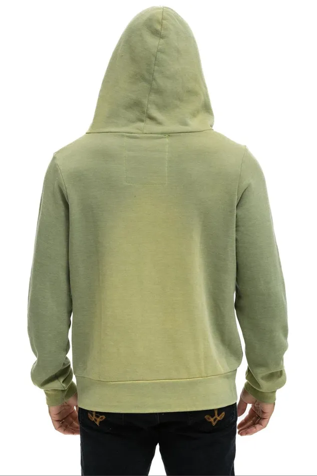 WomenMen Hoodies Aviator Nation Venice Surfer Zip Hoodie 8211 Faded Army