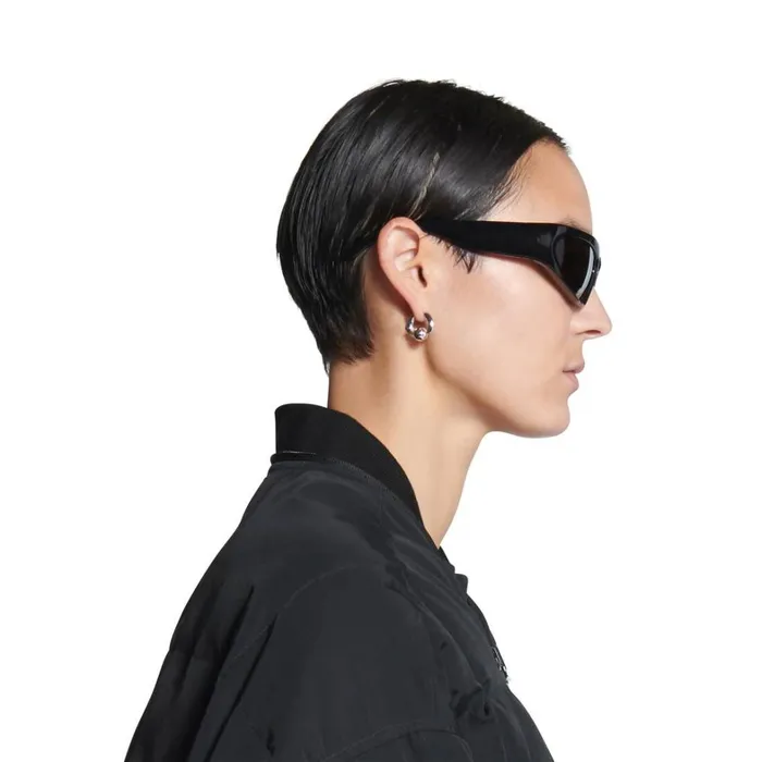 WomenMen Jewellery Balenciaga Cut Xs Earring In Silver