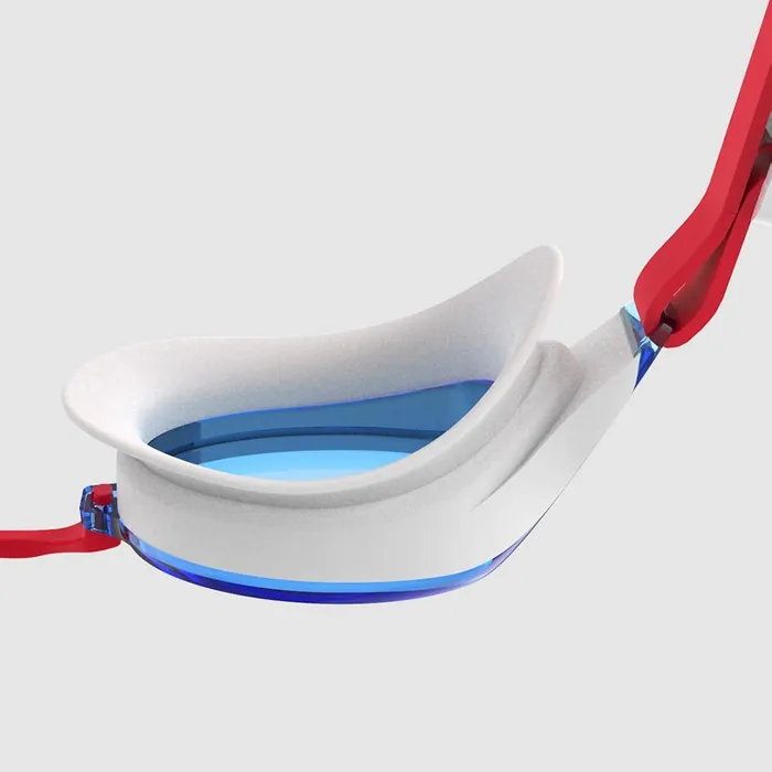WomenMenKids Triathlon and Open Water Speedo Junior Hydropure Goggles Red