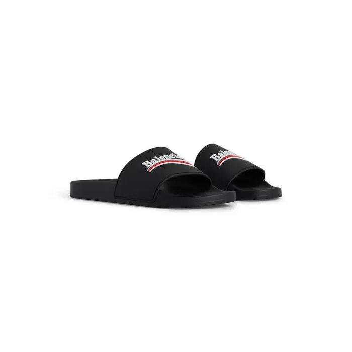 WomenMen Sandals and Mules Balenciaga Pool Slide Sandal In Black