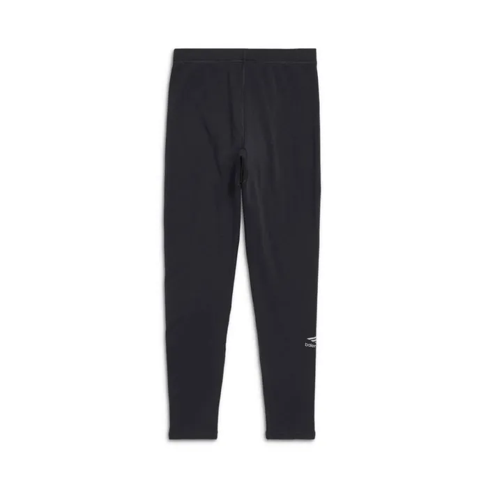 WomenMen Ski Balenciaga Skiwear 8211 3b Sports Icon Ski Leggings In Black