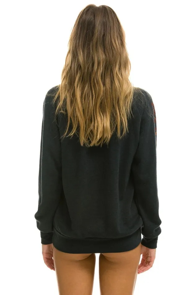 WomenMen Sweatshirts Aviator Nation Sweatshirt 8211 Charcoal