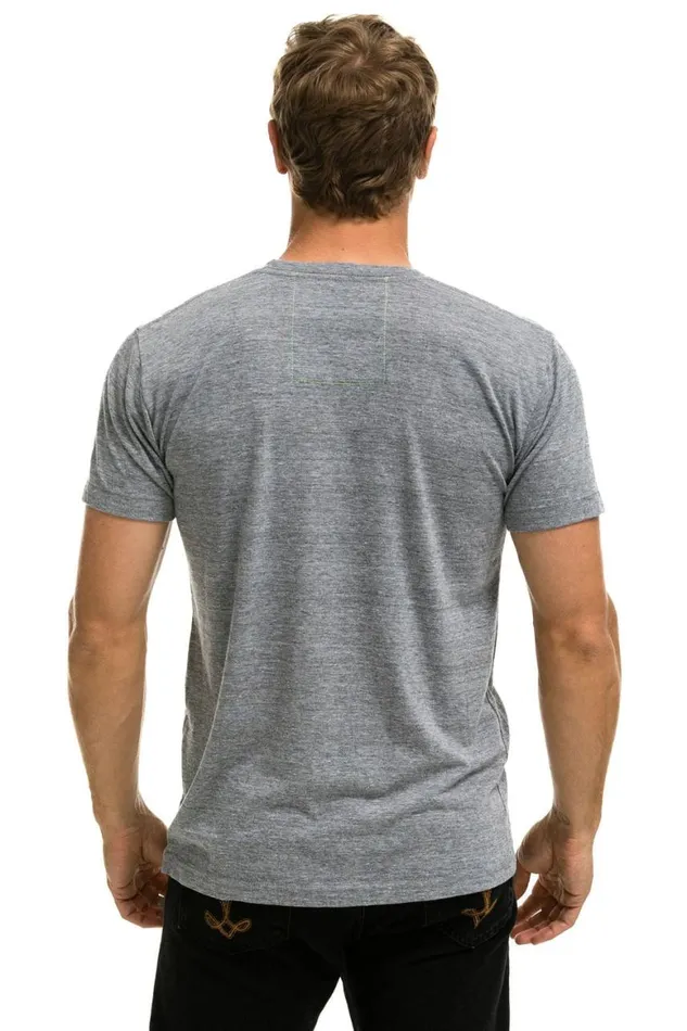 WomenMen Tees Aviator Nation Locals Only Tee 8211 Heather Grey