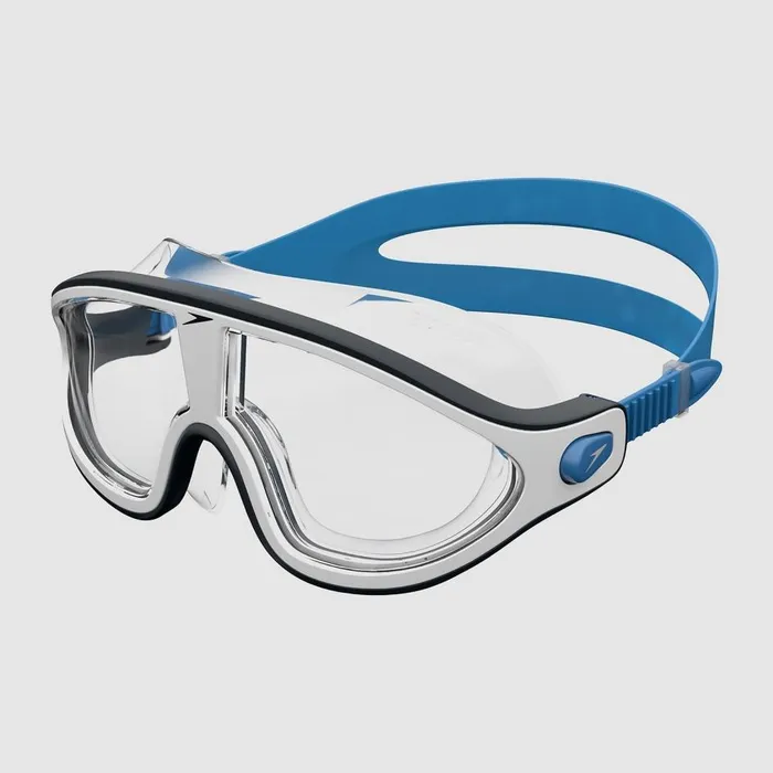 WomenMen Triathlon and Open Water Speedo Biofuse Rift Mask Goggles Blue
