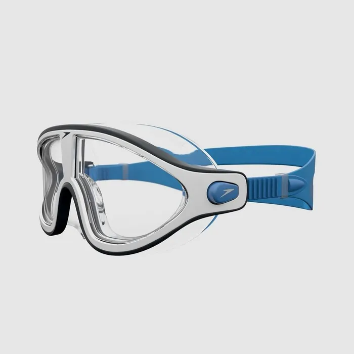 WomenMen Triathlon and Open Water Speedo Biofuse Rift Mask Goggles Blue