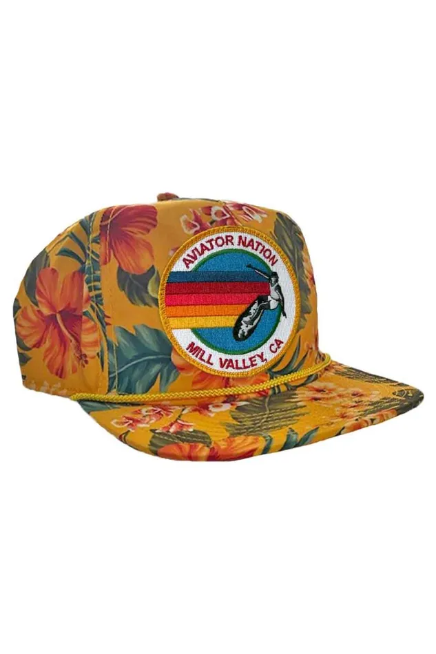 WomenMen Trucker Hats Aviator Nation Signature Mill Valley 8211 Vintage Safari Twill Low Rise Trucker