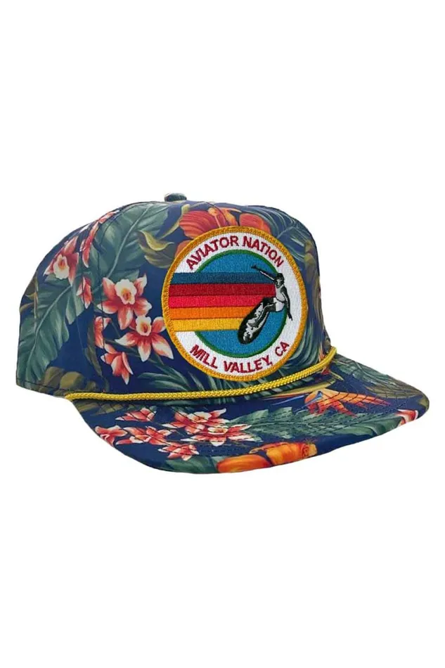 WomenMen Trucker Hats Aviator Nation Signature Mill Valley 8211 Vintage Safari Twill Low Rise Trucker