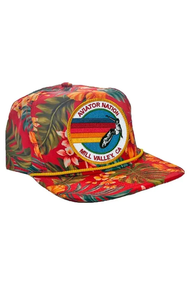 WomenMen Trucker Hats Aviator Nation Signature Mill Valley 8211 Vintage Safari Twill Low Rise Trucker