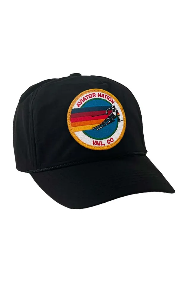 WomenMen Trucker Hats Aviator Nation Signature Vail Vintage Nylon Trucker Hat WomenMen Trucker Hats Aviator Nation Signature Vail Vintage Nylon Trucker Hat