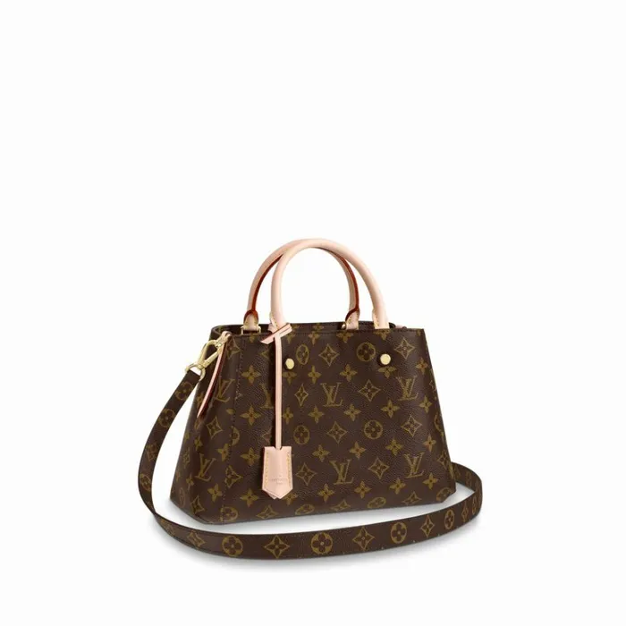 Women Montaigne Bag Louis Vuitton Louis Vuitton M41055 Montaigne BB Tote Bag Monogram Canvas 8211 Louis Vuitton Handbag Store