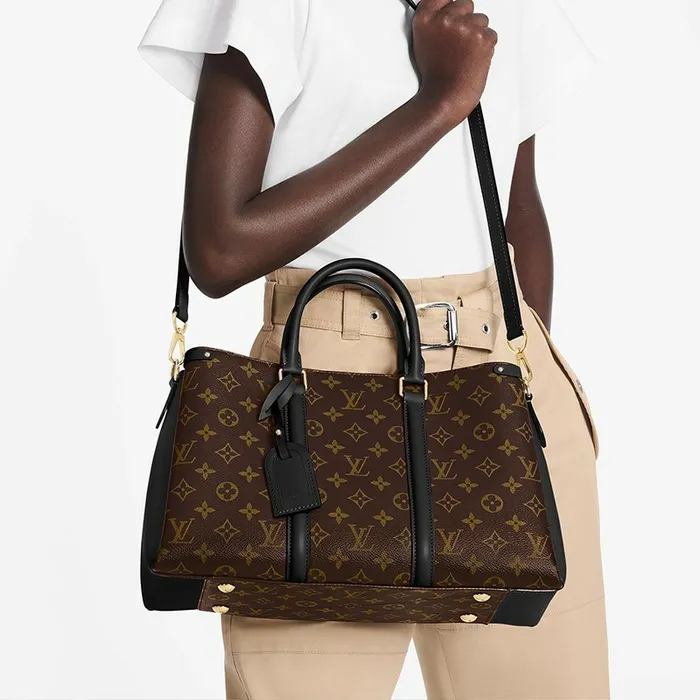 Women Montaigne Bag Louis Vuitton Louis Vuitton M44817 Soufflot MM 8211 Louis Vuitton Handbag Store