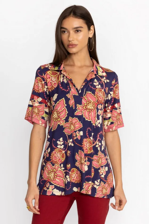 Women MONTREUX POLO SWING TUNIC Montreux Johnny Was Tops Women MONTREUX POLO SWING TUNIC Montreux Johnny Was Tops