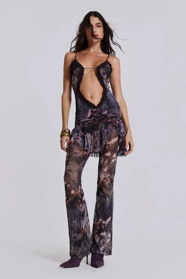 Women Morgana Mesh Trousers Jaded London CoOrds