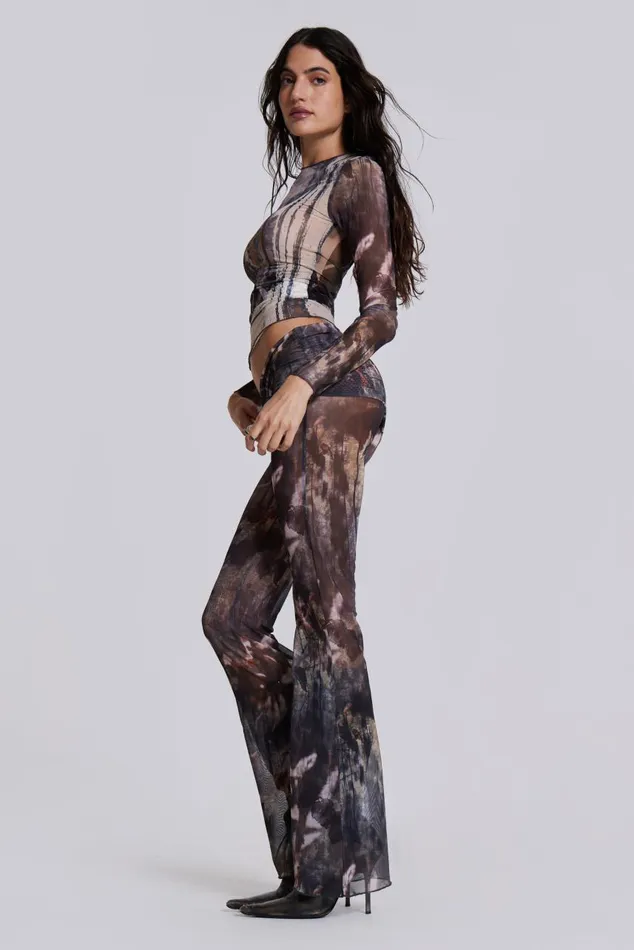 Women Morgana Mesh Trousers Jaded London CoOrds