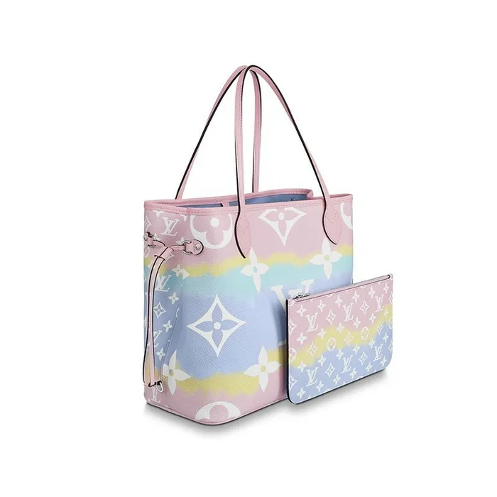 Women Neverfull Bag Louis Vuitton Louis Vuitton M45270 Escale Neverfull MM 8211 Louis Vuitton Handbag Store