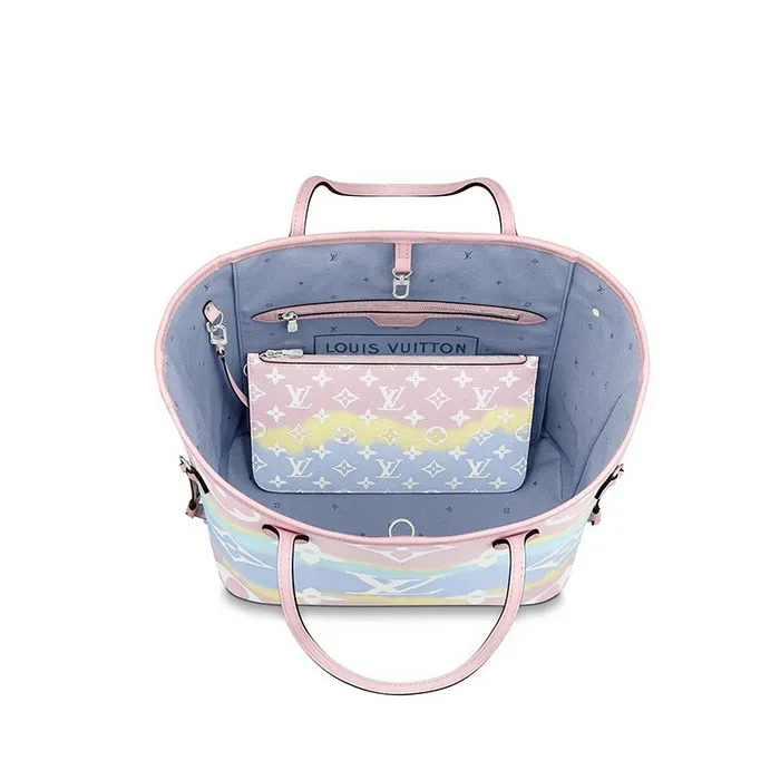 Women Neverfull Bag Louis Vuitton Louis Vuitton M45270 Escale Neverfull MM 8211 Louis Vuitton Handbag Store